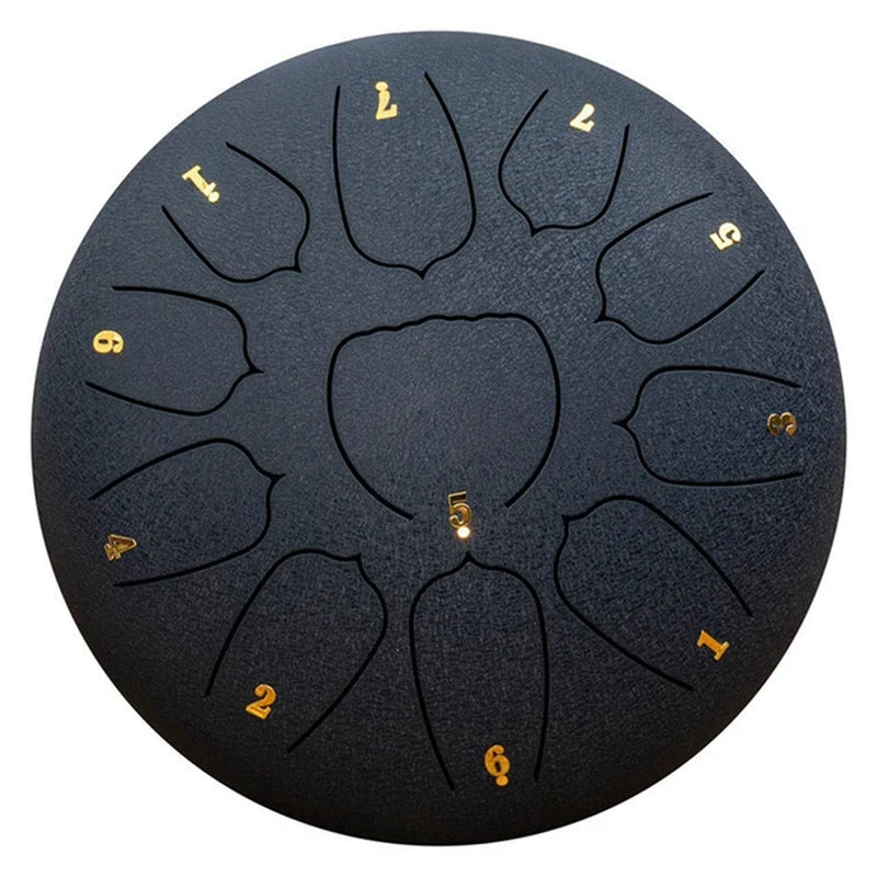 11-Tone Ethereal Handpan Drum Rain Drum- Perfect for Meditation, Yoga, and Deep Relaxation