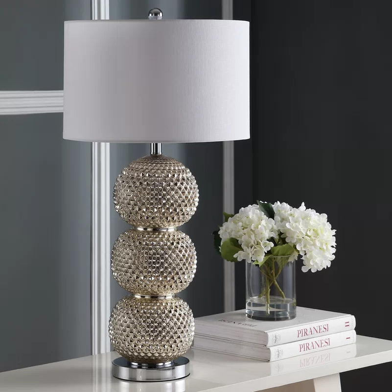 Luxe Radiance Crystal Table Lamp