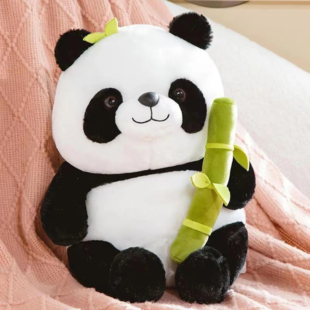 Reversible Bamboo Panda Plush Toy – Adorable Stuffed Animal for Kids & Decor