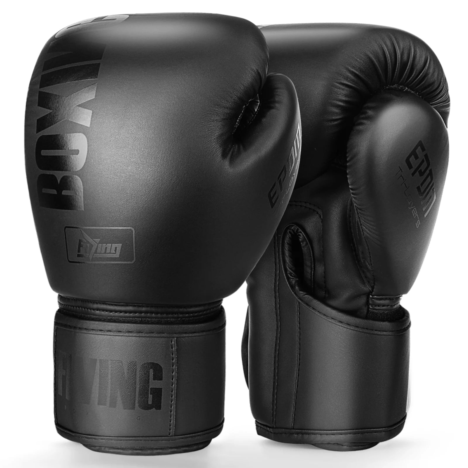 Premium PU Leather Boxing Gloves | 10-16oz Muay Thai & MMA Training Gloves for Men & Women